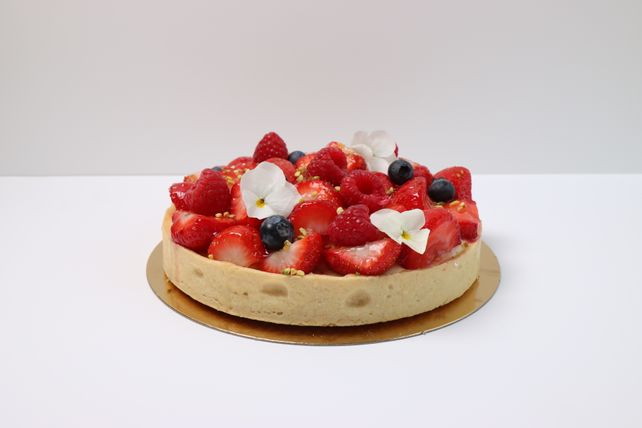 Aardbeien tartelette